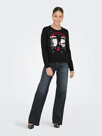 ONLY | Pullover ONLXMAS | schwarz